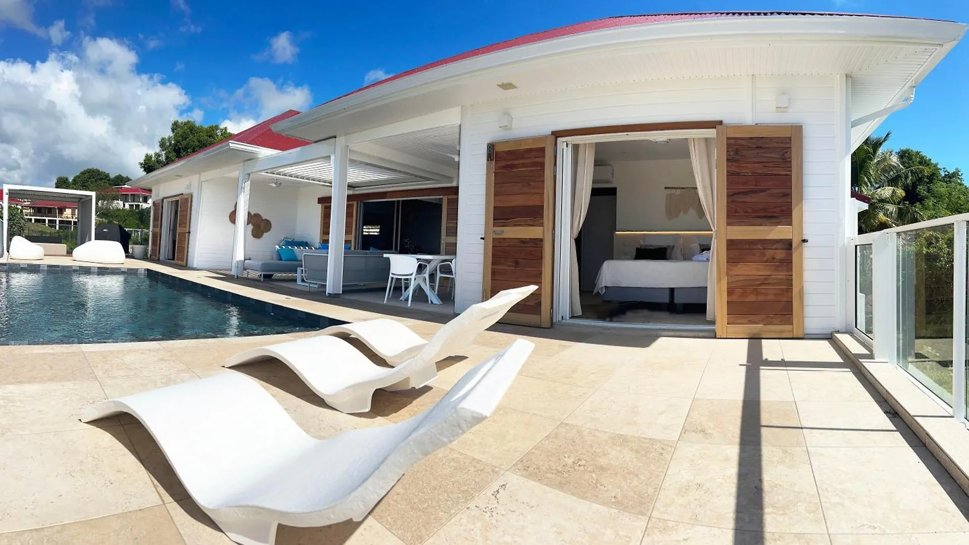 Villa Olina Vue Mer, Jardin Piscine Grand-Bourg  0*, Grand-Bourg (Marie Galante)